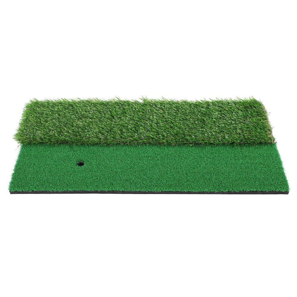 Multi Surface Golf Hitting Mat 30x60cm Indoor Outdoor Golf Swing Practice Grass Mat