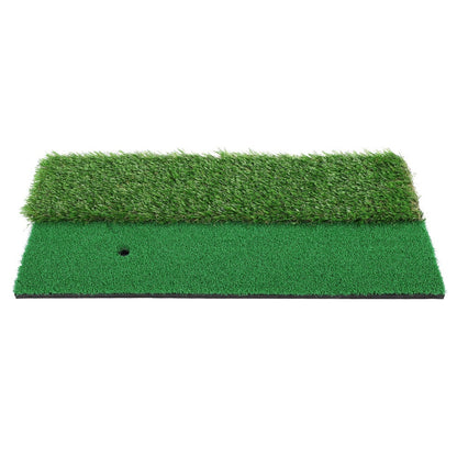 Multi Surface Golf Hitting Mat 30x60cm Indoor Outdoor Golf Swing Practice Grass Mat