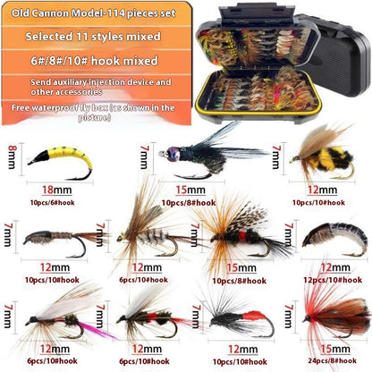 Fly Hook Micro Lure Suit Bionic Lure Sequins