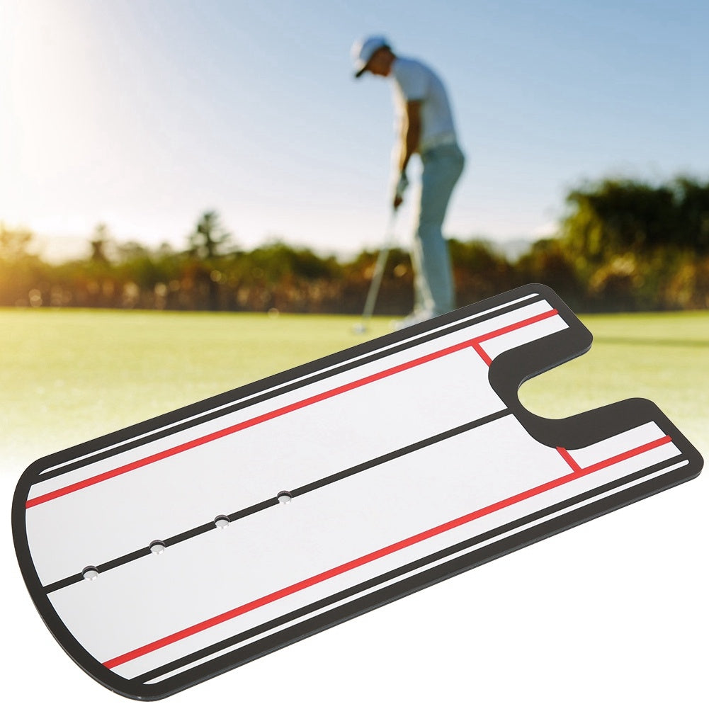 Golf Putting Training Putters Alignment Mirror Corrective Practicing  Accessory Tool