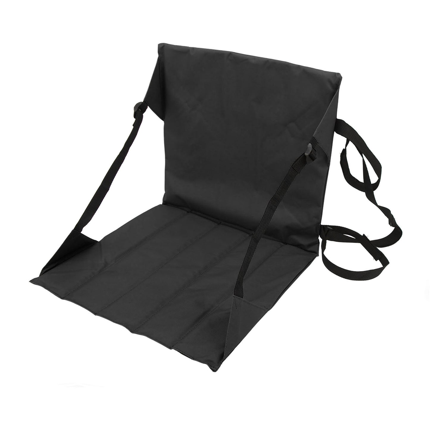 Portable  Pads Foldable Chair with Backrest Soft Sponge Cushion Back Chair for Stadium and Beach