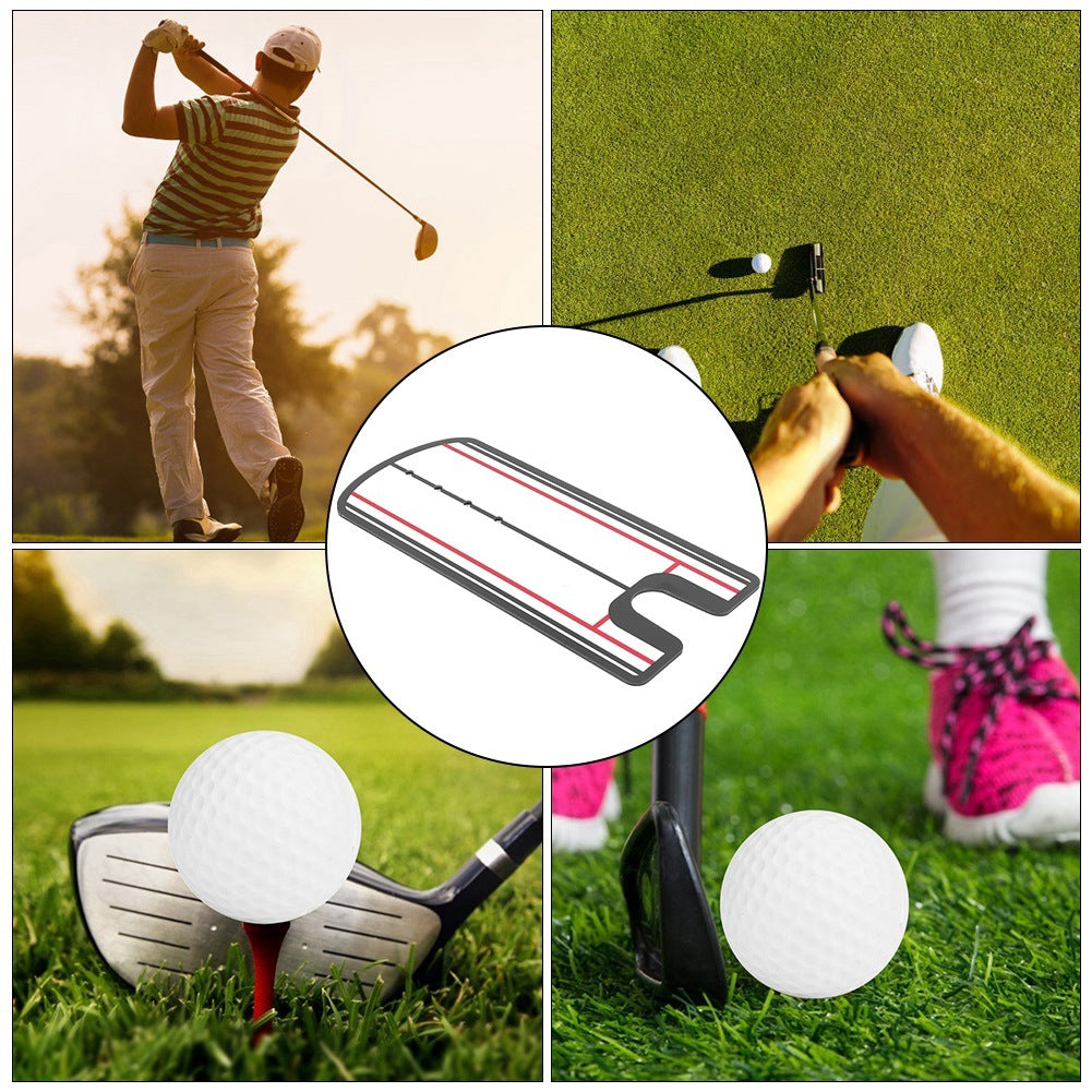 Golf Putting Training Putters Alignment Mirror Corrective Practicing  Accessory Tool