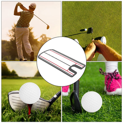 Golf Putting Training Putters Alignment Mirror Corrective Practicing  Accessory Tool